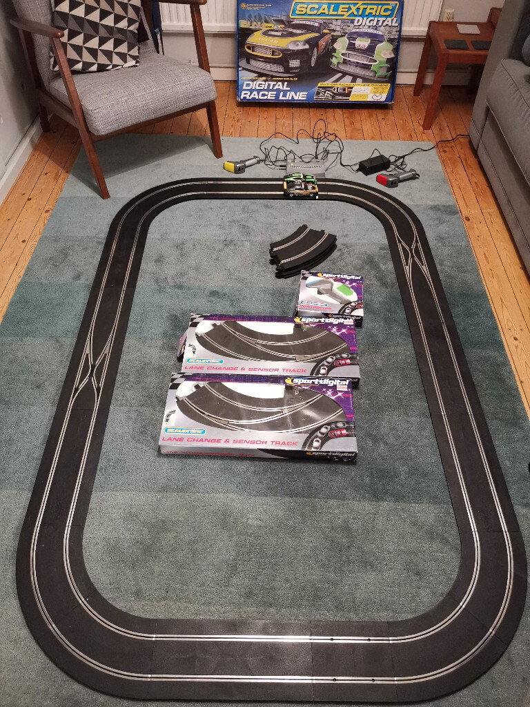 scalextric digital race line
